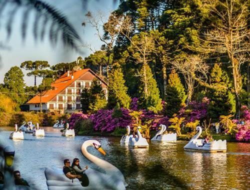 Charmosa Casa 3 Quartos Lago Negro Gramado Zewnętrze zdjęcie